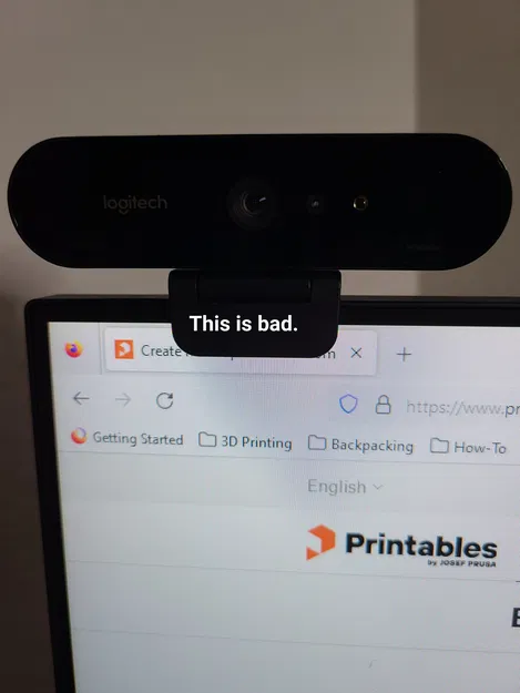 Giá đỡ webcam Brio cho màn hình ViewSonic VP2468 - Image 2