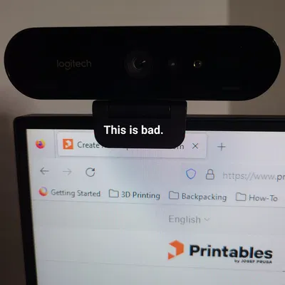 Giá đỡ webcam Brio cho màn hình ViewSonic VP2468