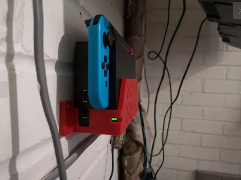 Giá đỡ treo tường cho dock Nintendo Switch - Image 3
