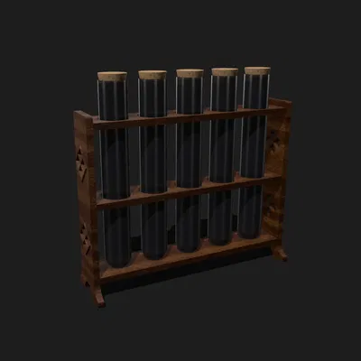 Giá đỡ ống nghiệm với kích thước 145mm x 180mm x 50mm