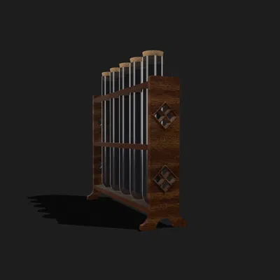 Giá đỡ ống nghiệm với kích thước 145mm x 180mm x 50mm