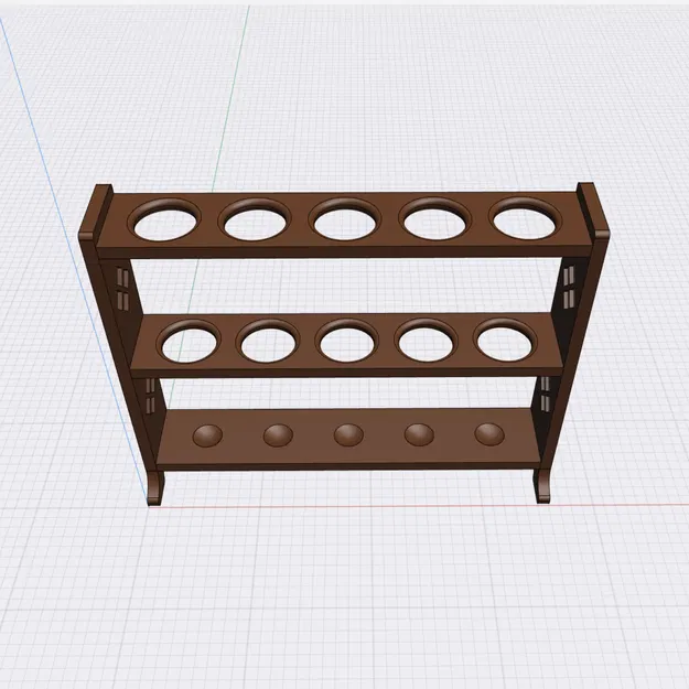 Giá đỡ ống nghiệm với kích thước 145mm x 180mm x 50mm - Image 3