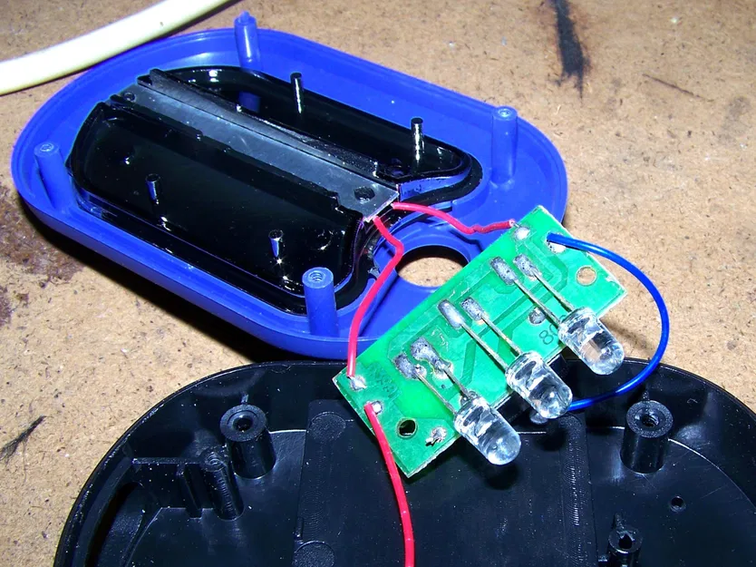 Chỉnh sửa đèn làm việc Harbor Freight 3LED - Image 3