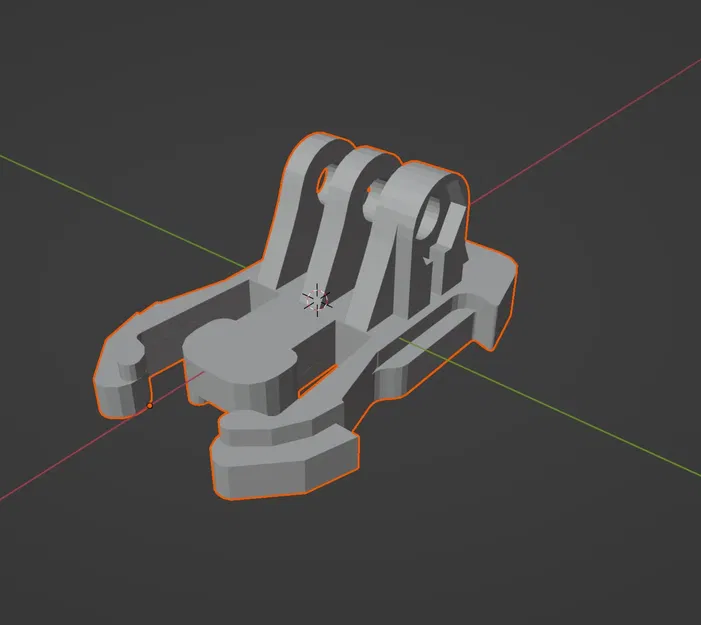 Đế kẹp gắn GoPro 7 được thiết kế lại - Image 1