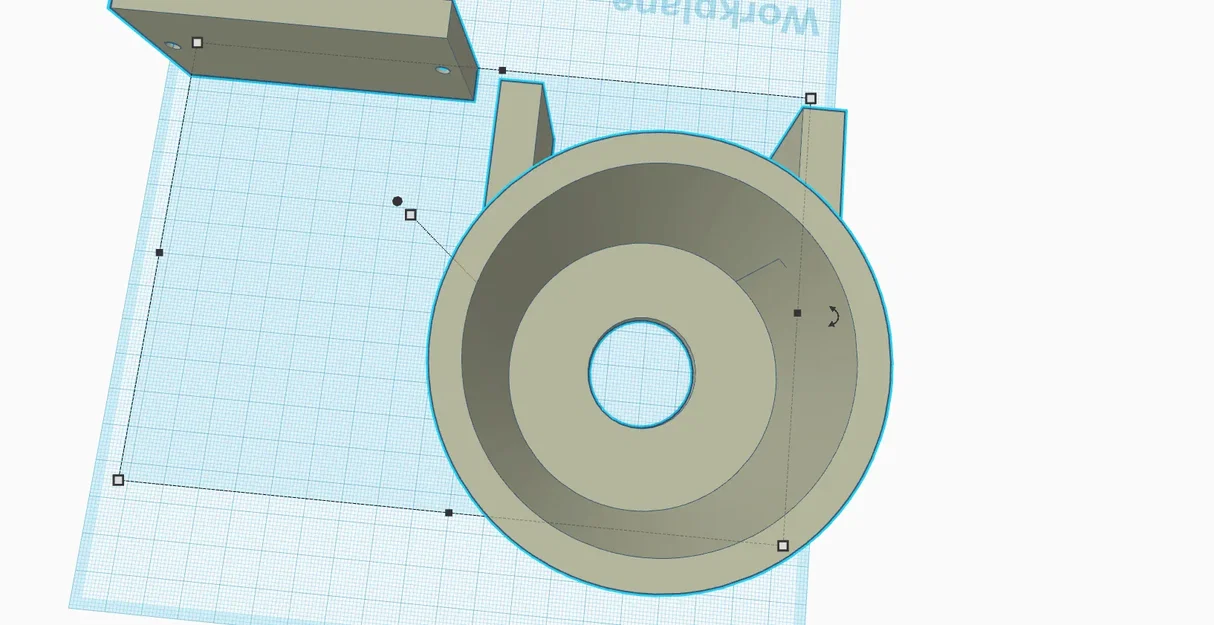Giá đỡ cốc trước cho tay vịn Poang - Image 1