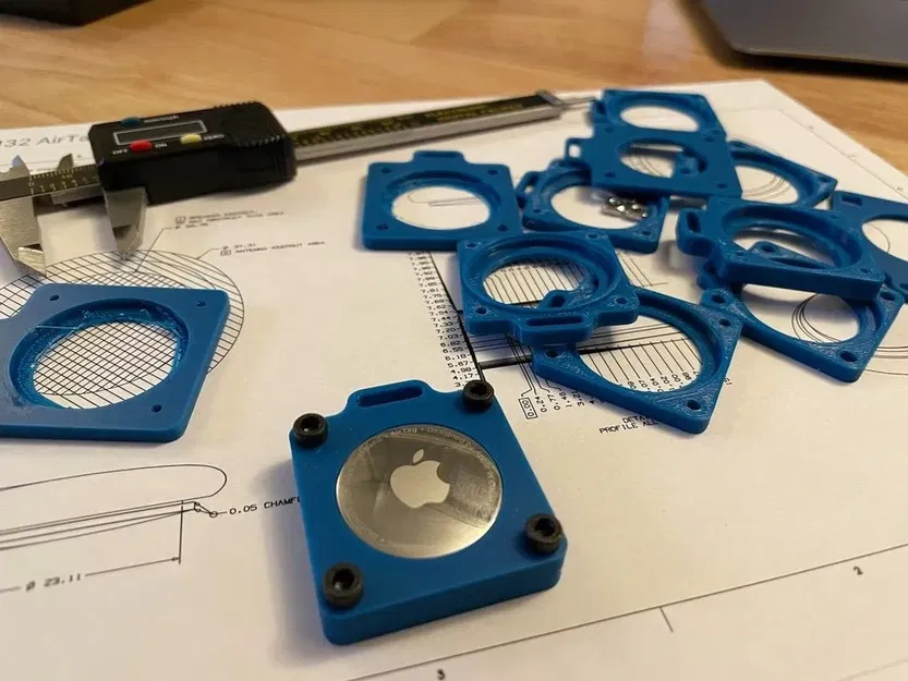 Bao da cứng cho Airtag của Apple - Image 2