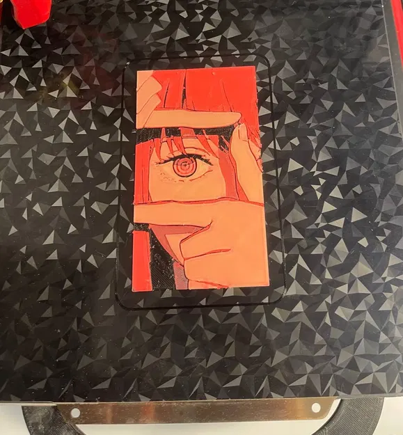 Mô hình poster nhỏ Makima san từ anime Chainsaw Man - Image 3