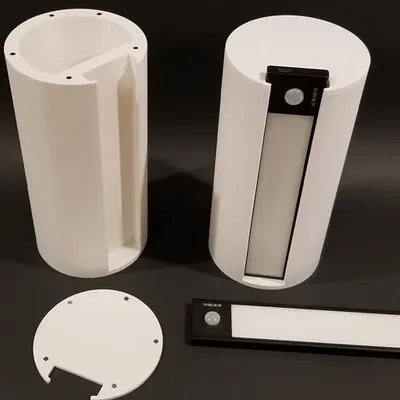 Vỏ đèn LED đơn giản cho giá đỡ và lưu trữ