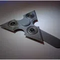 Spinner fidget hình sao ninja Shuriken - Thumbnail 2