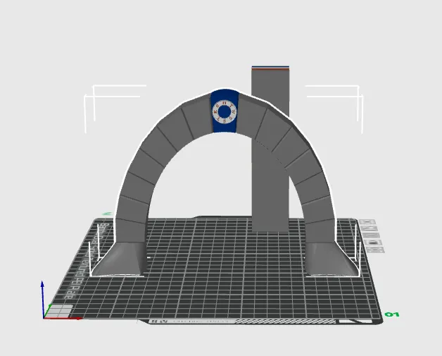 Cổng vòm Hoàng gia Masonic với keystone có thể tháo rời - Image 4