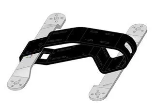 Khung quadcopter Hornet2B cảm hứng từ PT - Image 2