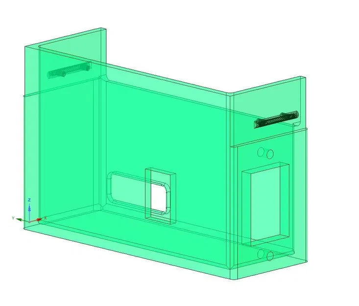 Nắp PSU có công tắc BẬT-TẮT cho S360-12 - Image 2