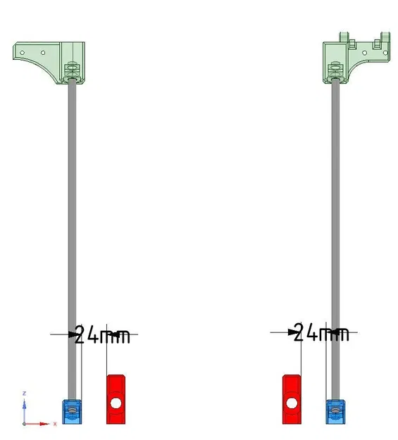 Giá đỡ khung cho máy in 3D Prusa i3 Hephestos (8mm và 10mm) - Image 2
