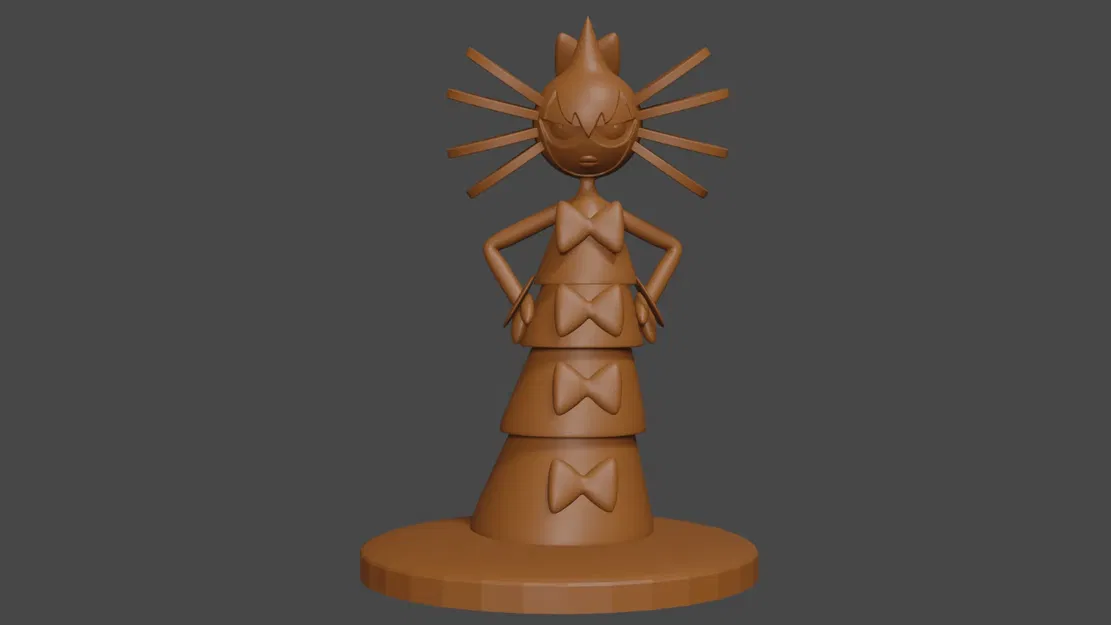 Mô hình nhân vật Gothitelle phong cách Pokemon cho DnD - Image 1