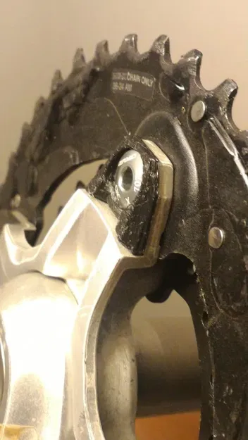 Bộ chuyển đổi ChainRing Shimano MT770 V3 cho pedaleira 2 đĩa - Image 3