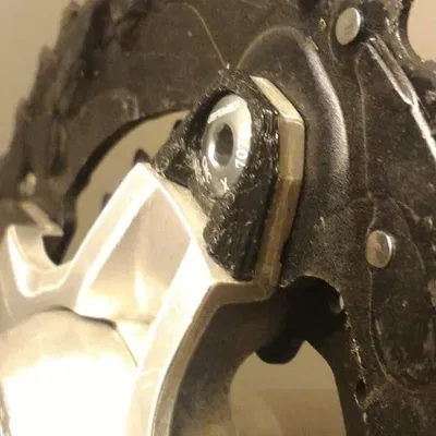 Bộ chuyển đổi ChainRing Shimano MT770 V3 cho pedaleira 2 đĩa