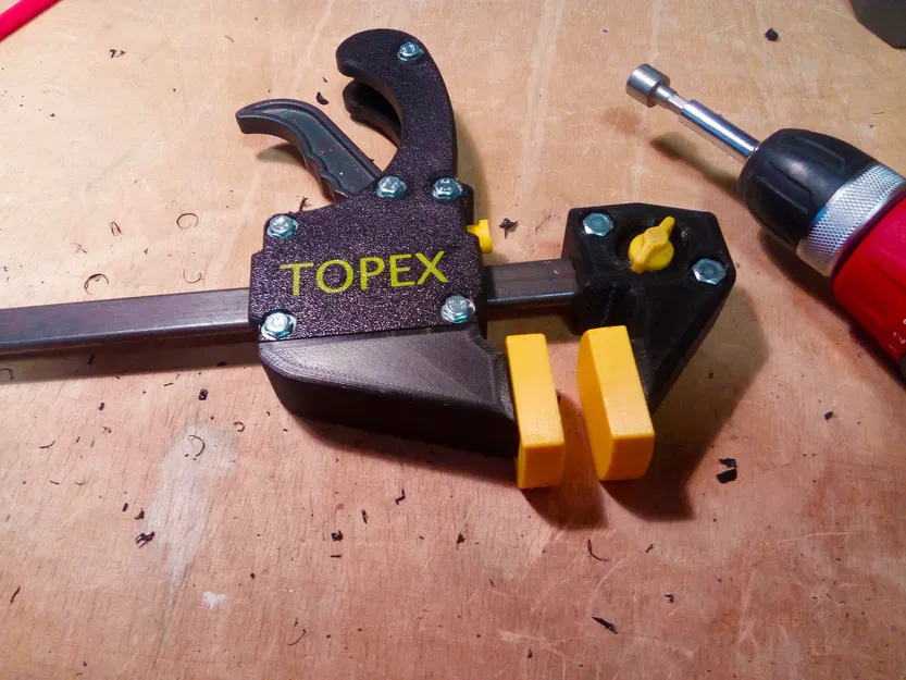 Thay thế đầu và thân kẹp nhanh TOPEX - Image 1