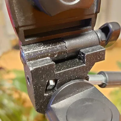 Phần nghiêng chân máy ảnh in PETG có hỗ trợ tháo rời