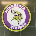 Đế ly Minnesota Vikings cho người hâm mộ bóng đá - Thumbnail 1
