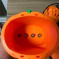 Đèn bí ngô jack o lantern cho 4 pixel 12mm với đế gắn kèm - Thumbnail 2