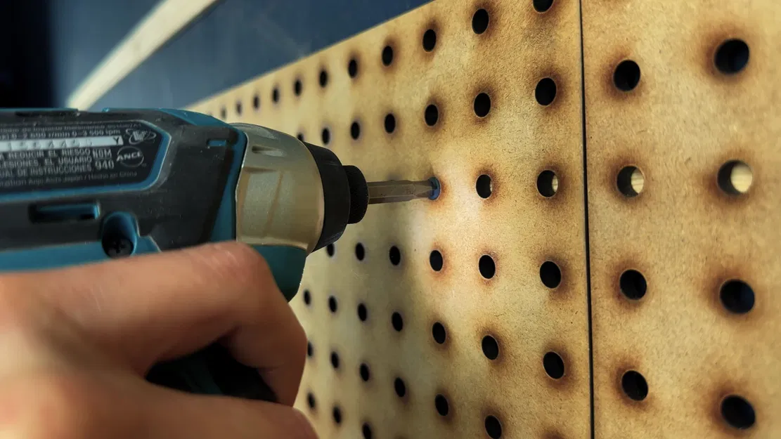 Bảng treo Forma 50x50 cm với lỗ 7 mm - Image 2