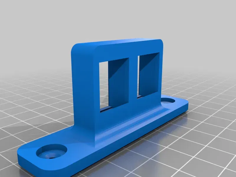 Giá đỡ đơn giản cho các mô-đun keystone gắn tường - Image 2