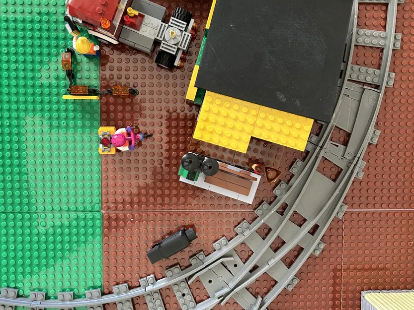 Bản chuyển đổi đường ray cong bên phải cho mô hình WYE - Image 1