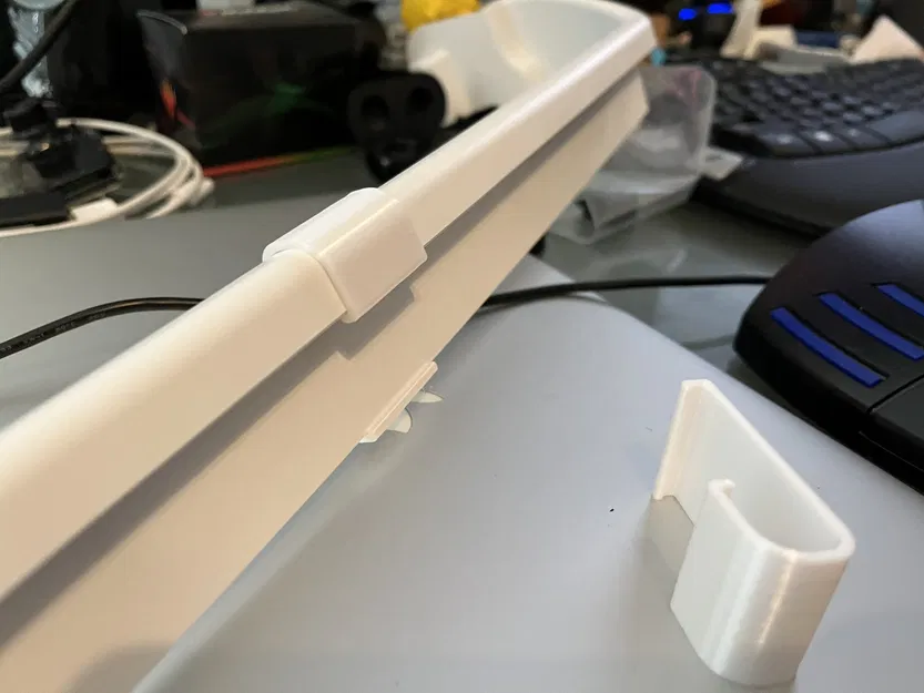 Bộ giữ kệ tủ lạnh Kenmore 253.68802014 sửa chữa nứt - Image 1