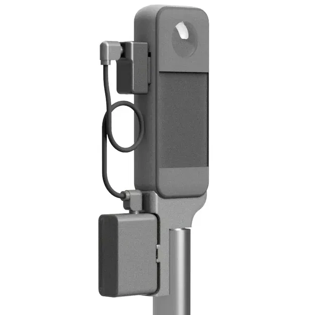 Giá đỡ lắp đặt bộ thu âm DJI Mic với Insta360 X3 - Image 1