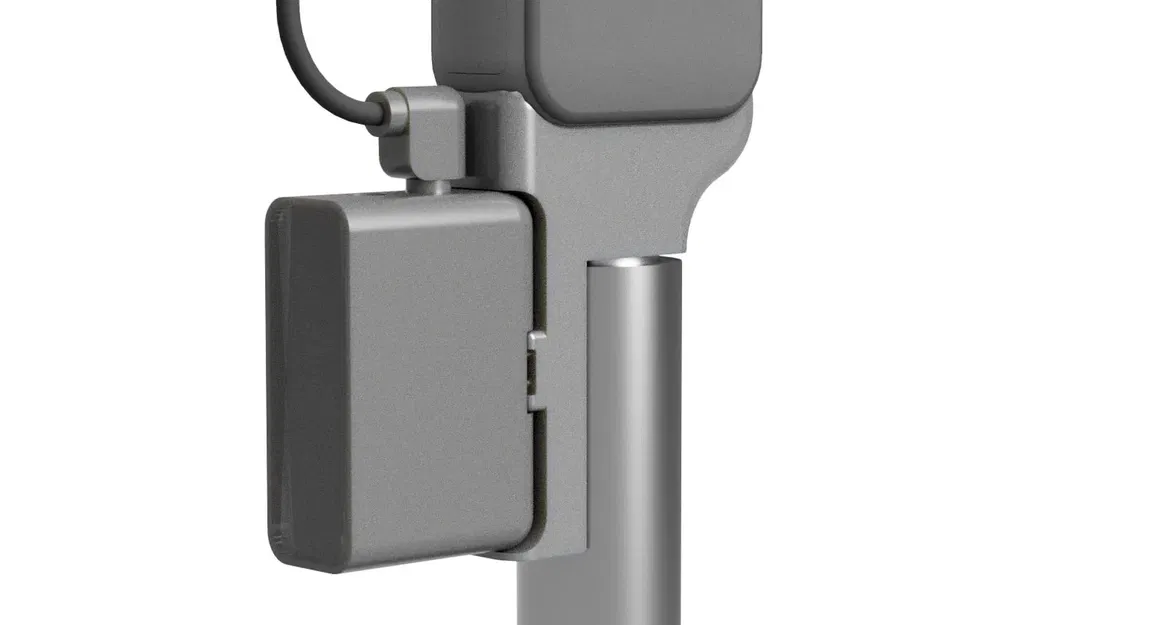 Giá đỡ lắp đặt bộ thu âm DJI Mic với Insta360 X3 - Image 4