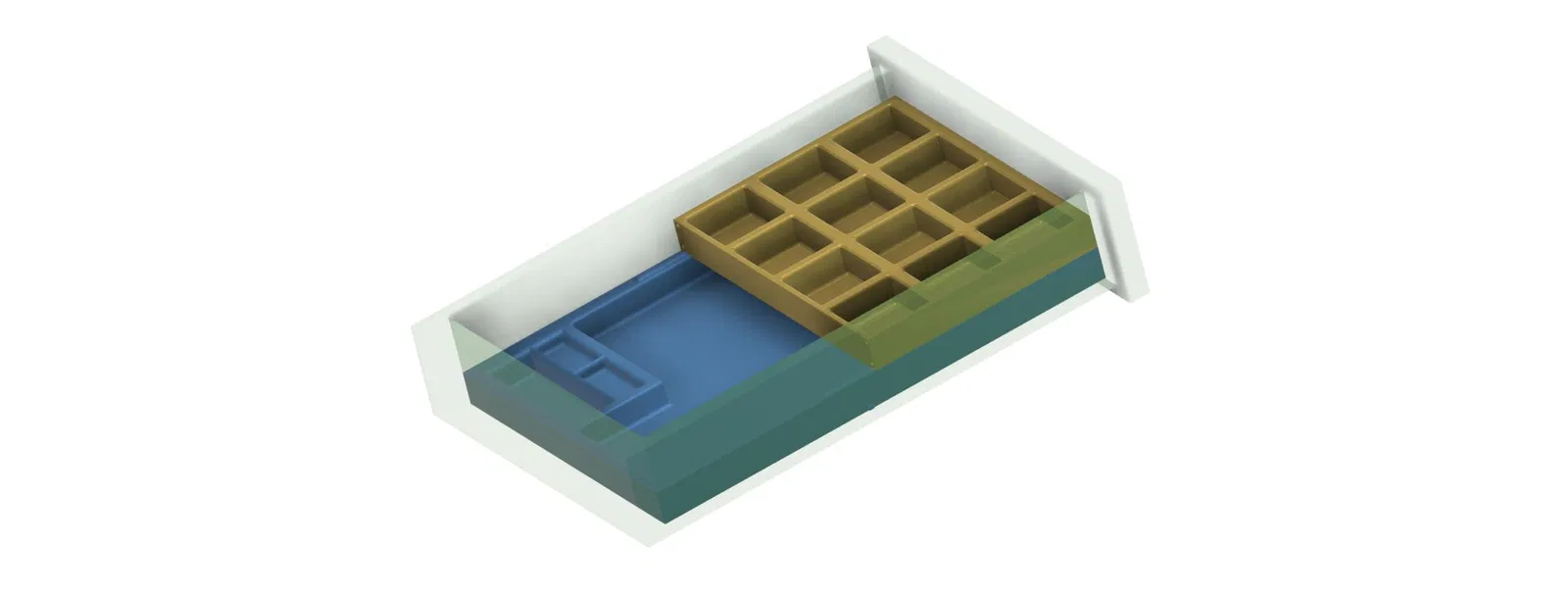 Khay đựng dụng cụ và kết nối cho bàn làm việc - Image 1