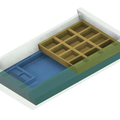 Khay đựng dụng cụ và kết nối cho bàn làm việc