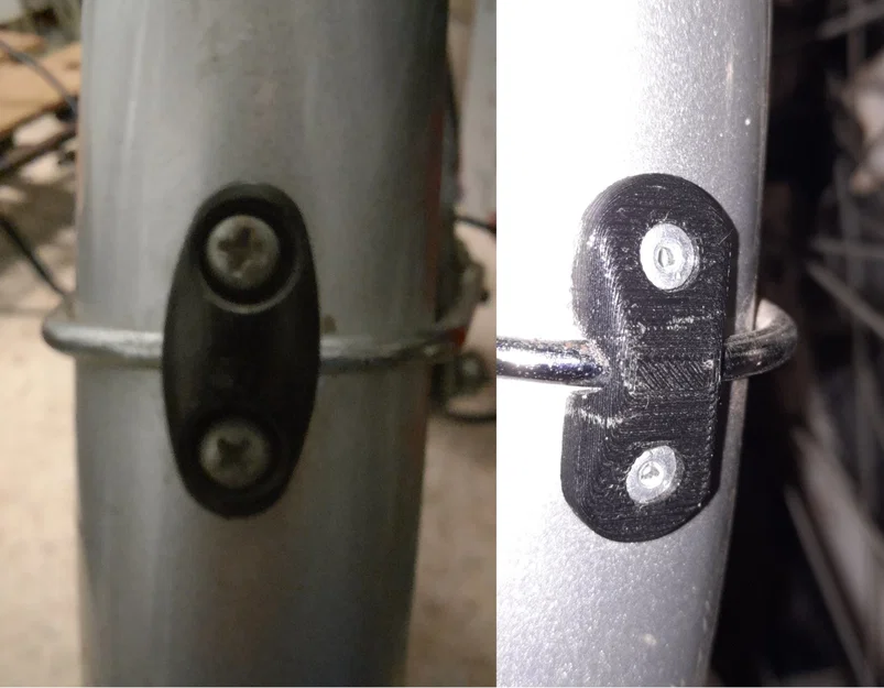 Thay thế giá đỡ chắn bùn xe đạp bằng đinh tán - Image 1