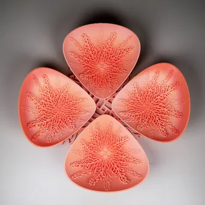 Bộ bát họa tiết tinh xảo cho bốn người