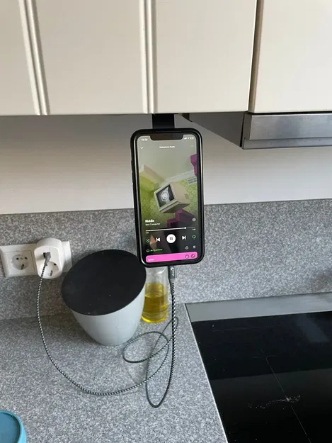 Giá đỡ điện thoại Quad Lock cho tủ bếp Metod - Image 1