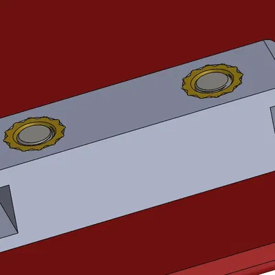 Thay thế bên hông quạt lớn, yên tĩnh cho Qube 500