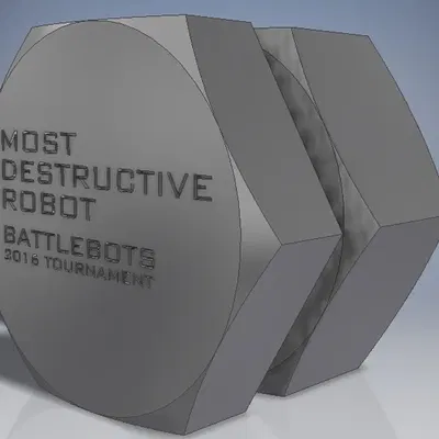 Đai ốc và bu lông trong cuộc thi Battlebots 2016