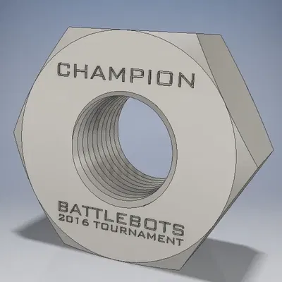 Đai ốc và bu lông trong cuộc thi Battlebots 2016