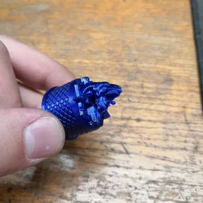 Núm điều chỉnh hình dê quỷ cho guitar điện