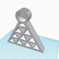 Giá đỡ cuộn filament cho dowel gỗ 30 mm - Thumbnail 3