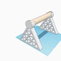 Giá đỡ cuộn filament cho dowel gỗ 30 mm - Thumbnail 4