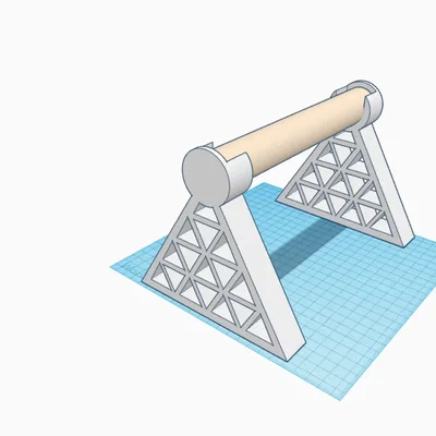 Giá đỡ cuộn filament cho dowel gỗ 30 mm