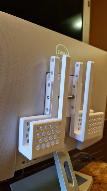 Giá đỡ laptop điều chỉnh gắn sau màn hình Dell 27 - Image 1