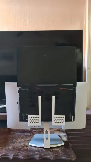 Giá đỡ laptop điều chỉnh gắn sau màn hình Dell 27 - Image 3