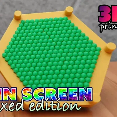 Mô hình đồ chơi màn hình ghim phiên bản Hexed