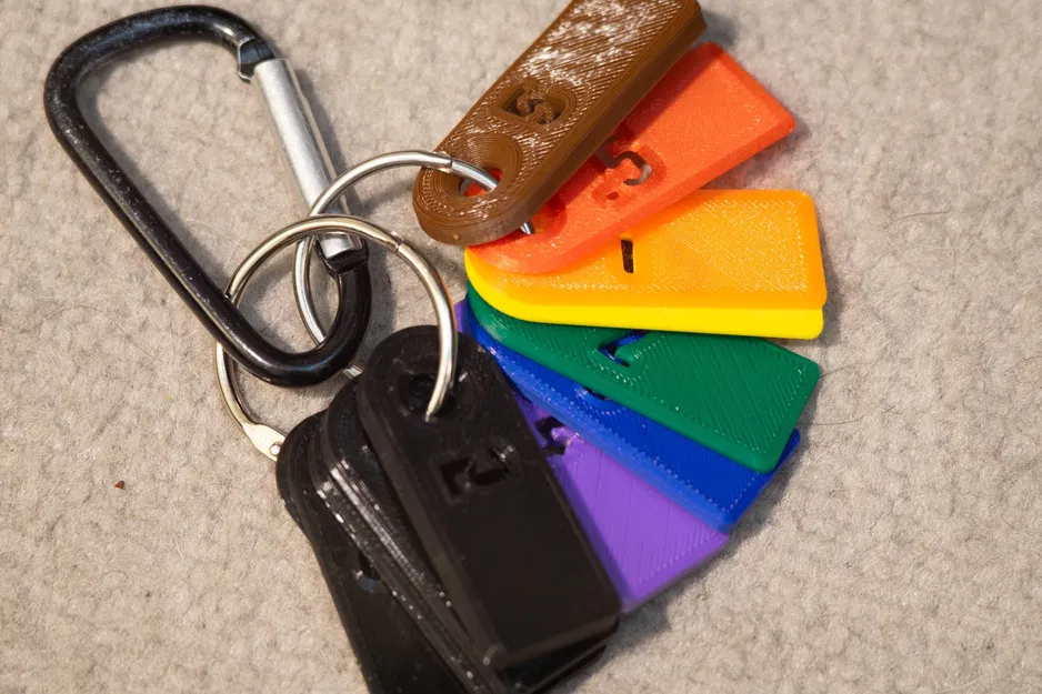 Mẫu màu và độ dày cho thiết kế in 3D - Image 1