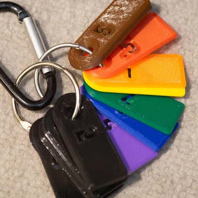 Mẫu màu và độ dày cho thiết kế in 3D