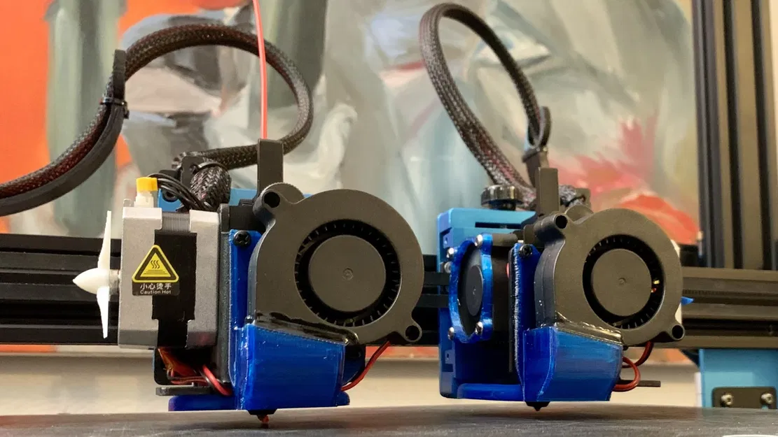 Ống dẫn quạt 5015 cho máy in 3D Sovol SV04 - Image 1