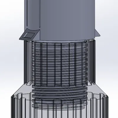 Chân thay thế cho tủ bếp Nobilia - Xeno - 100mm