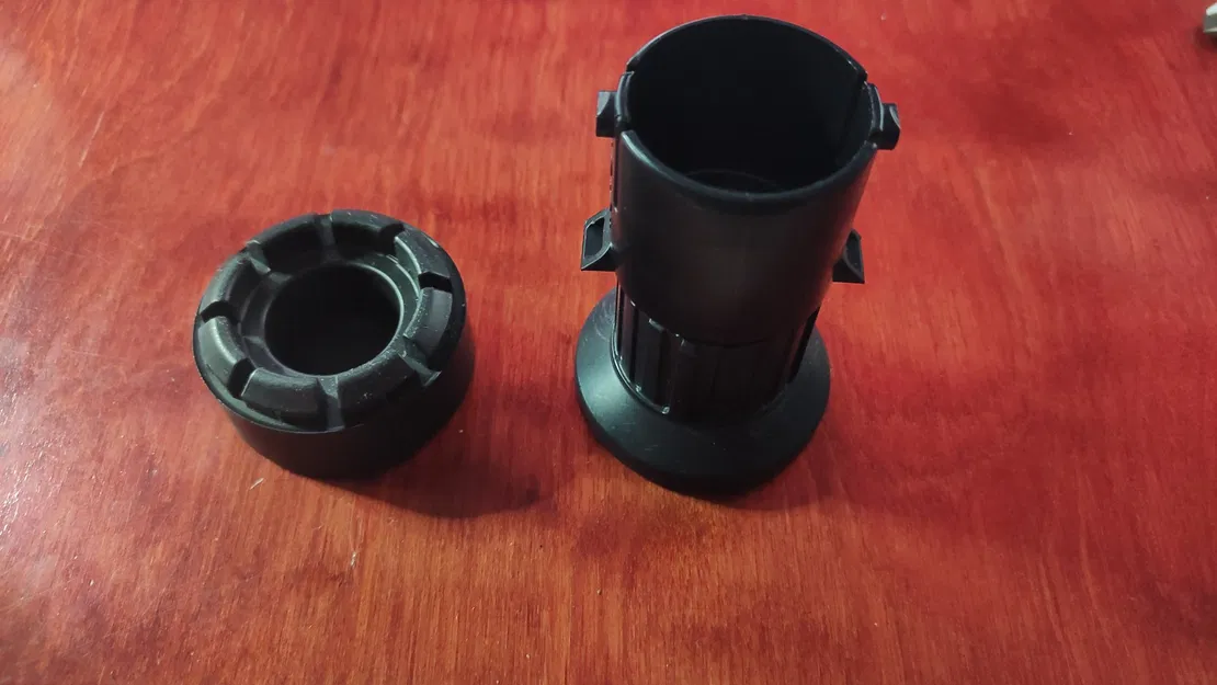 Chân thay thế cho tủ bếp Nobilia - Xeno - 100mm - Image 5